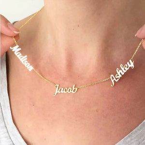 Personalised Multiple Names Custom Necklace