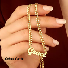 Load image into Gallery viewer, Customised Arabic Name Necklace
